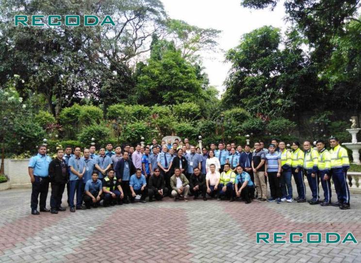 Kamera badan 4G RECODA disesuaikan untuk pejabat pengangkutan tanah filipina